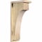 Ekena Millwork Huntington Rough Sawn Corbel w/Backplate, Douglas Fir, 6"W x 10"D x 22"H COR06X10X22HUN01RDF - alternate 1
